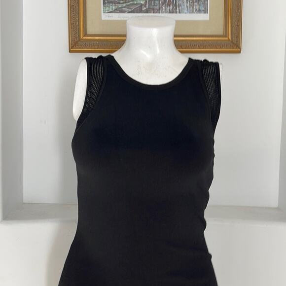 Diana Von Furstenberg “Moscow” Mesh Insert Dress Size L - Picture 5 of 14